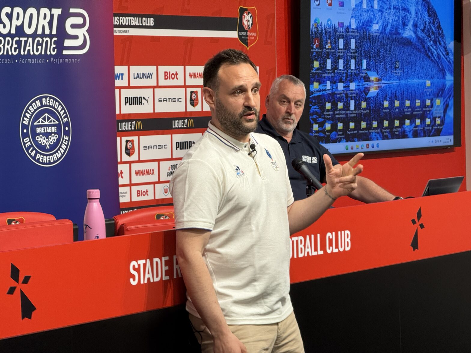 J.SASTRE et S.DEYRES à la rencontre des entraineurs bretons
