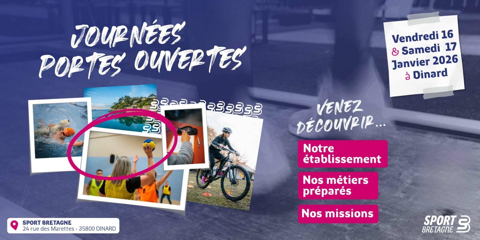 Samedi 25 janvier 2026, Journée Portes Ouvertes à Dinard